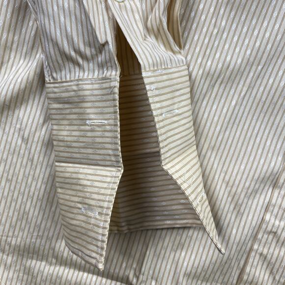 VTG Polo Ralph Lauren Shirt Mens 16 33 Pinstripe French Cuff New w/Tags *read - Picture 5 of 13